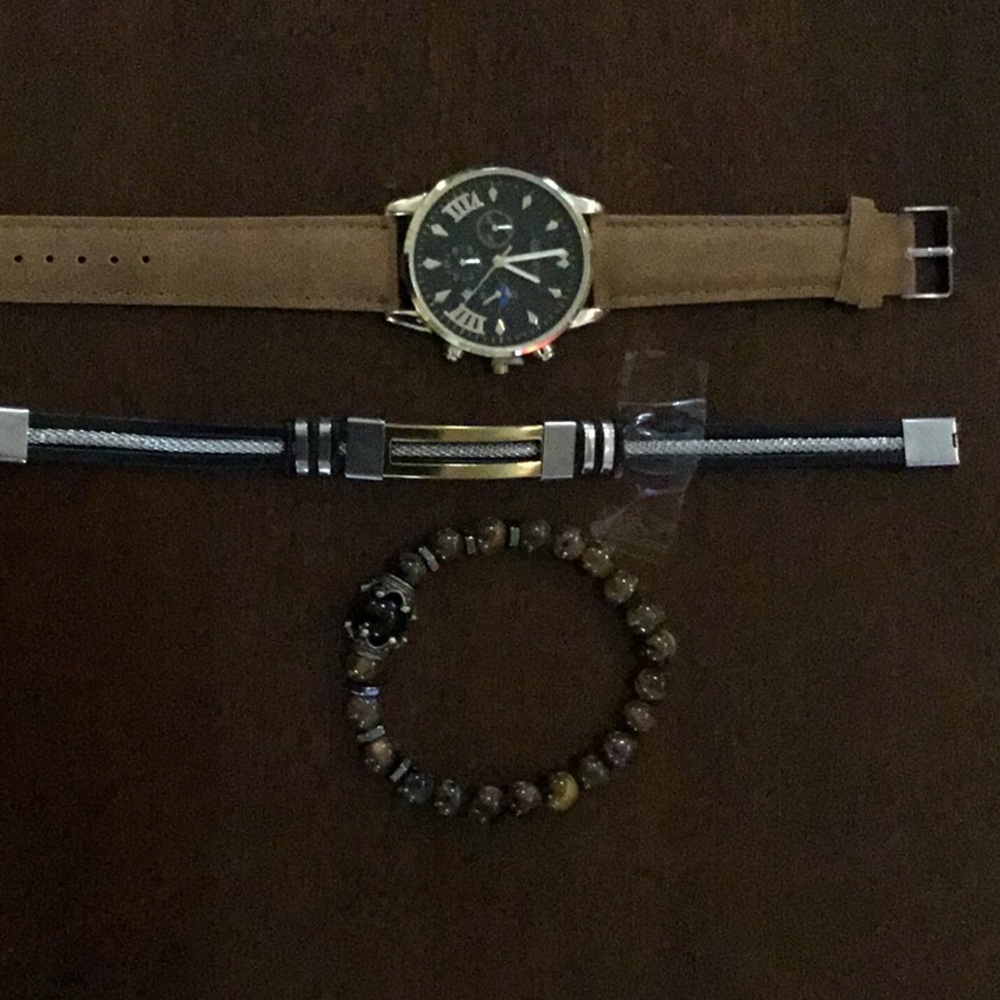 Men’s Genova 3pc Watch Set